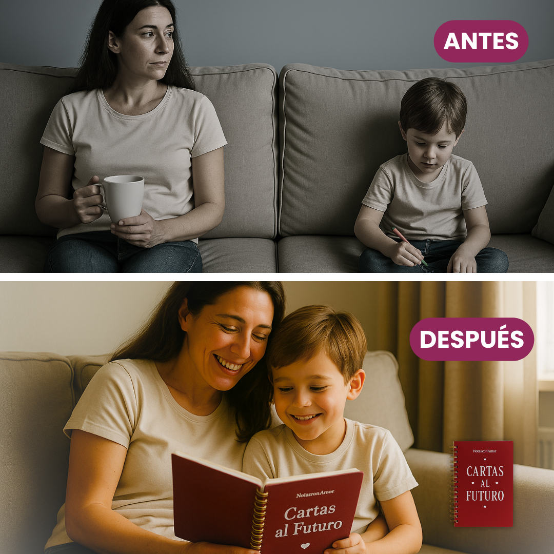 Cartas al Futuro – El cofre de palabras que dejarle a tu pequeño