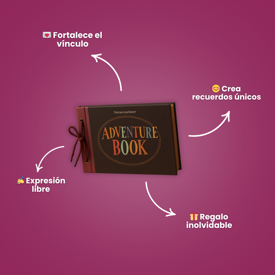 Adventure Book – El lugar para guardar cada recuerdo vivido juntos