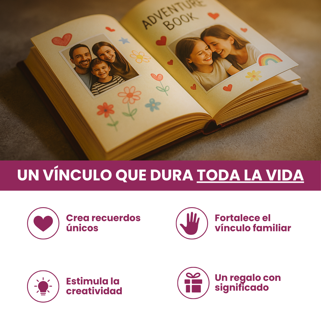Adventure Book – El lugar para guardar cada recuerdo vivido juntos