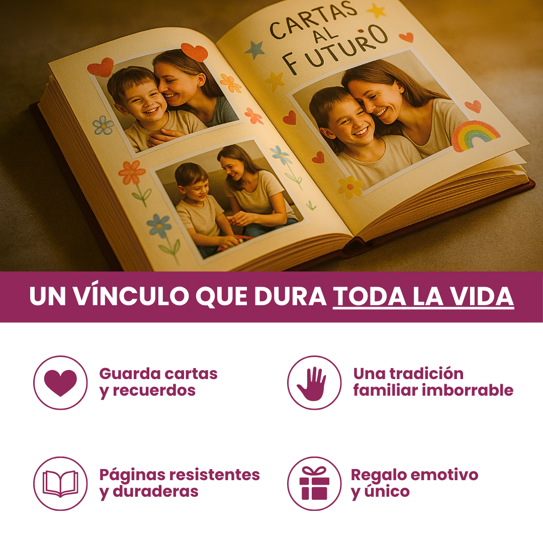 Cartas al Futuro – El cofre de palabras que dejarle a tu pequeño